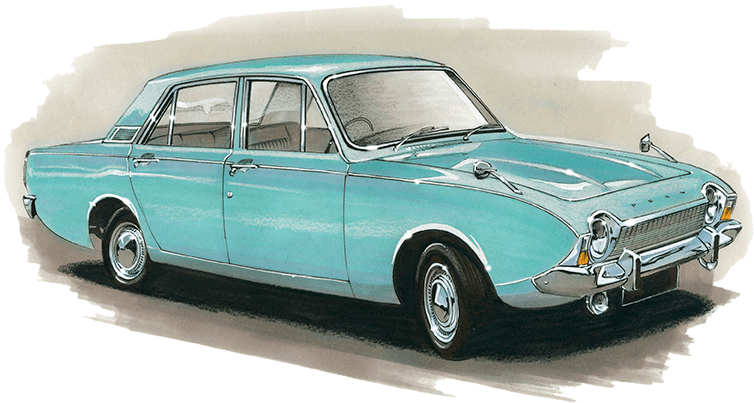 offentliggøre Luftpost robot Ford Corsair - UK Classic Cars Guidebook